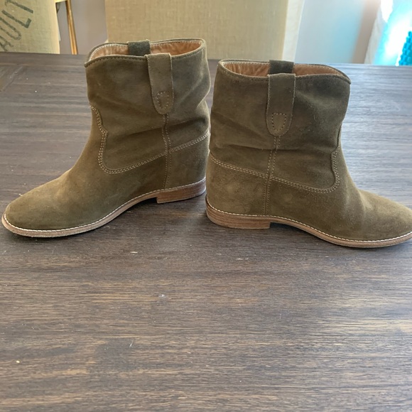 Isabel Marant Crisi Suede Bootie Size 6 - Picture 3 of 9